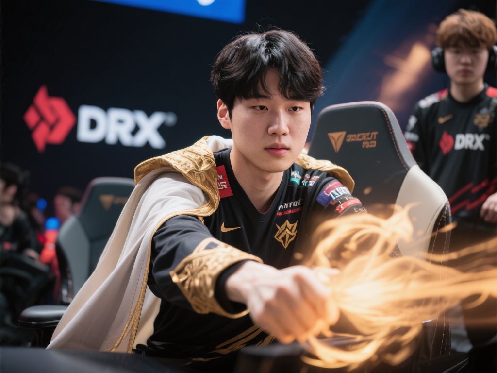 LCK赛场精彩对决:Faker沙皇推倒纳亚菲利,DRX绝境抢龙击杀Keria牛头 Faker作为英雄联盟的传奇选手,他的沙